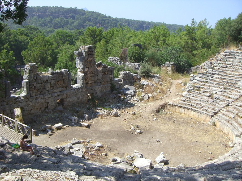 Phaselis amphitheater