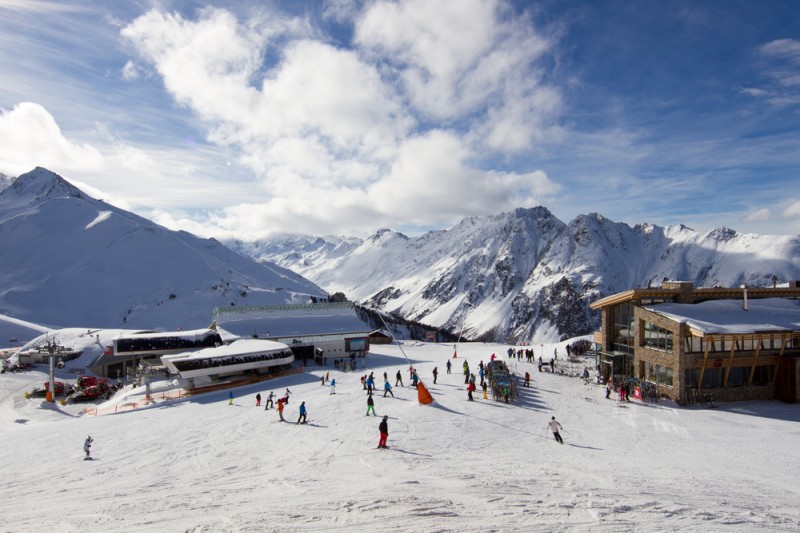 Austrian ski resort of Ischgl