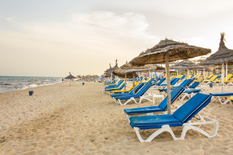 Пляж Хаммамет Тунис