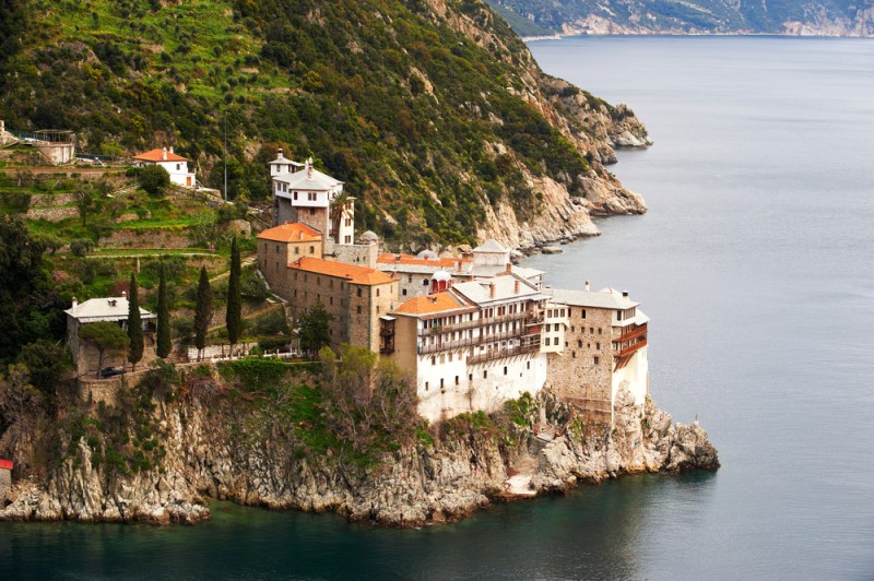 Grigoriou monastery Mount Athos, Greece