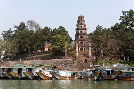 Пагода Тьенму в Хюэ