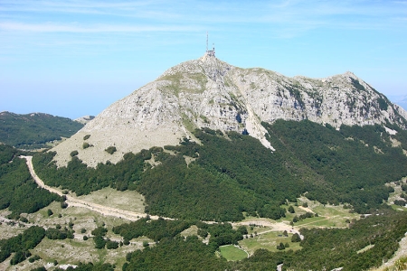 Гора Ловчен в Черногории